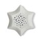 Large Blue Multi Stars Shape Serving Dish - Bone China, Dishwasher Safe, 10.4" x 10.4" x 1.5" - Perfect for Everyday Use